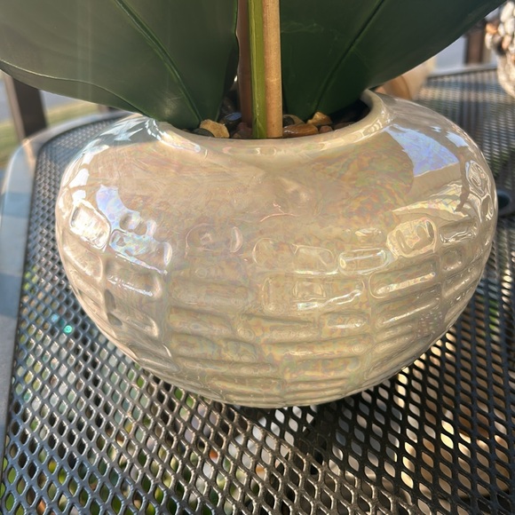 Large Faux Orchid Flower Plant. - Picture 9 of 12